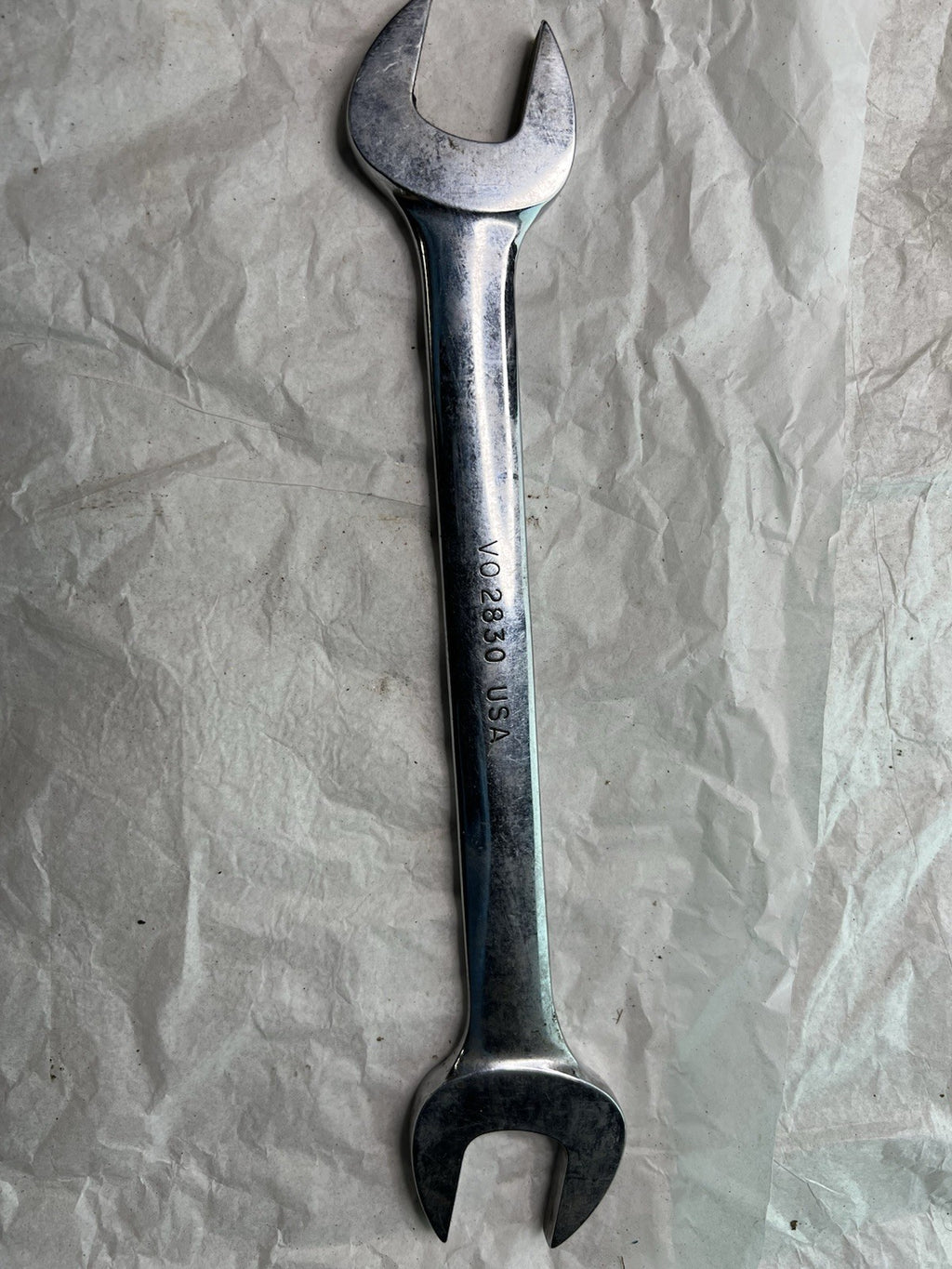 Snap-on 7/8" x 13/16" Open End Wrench USA V0-28302