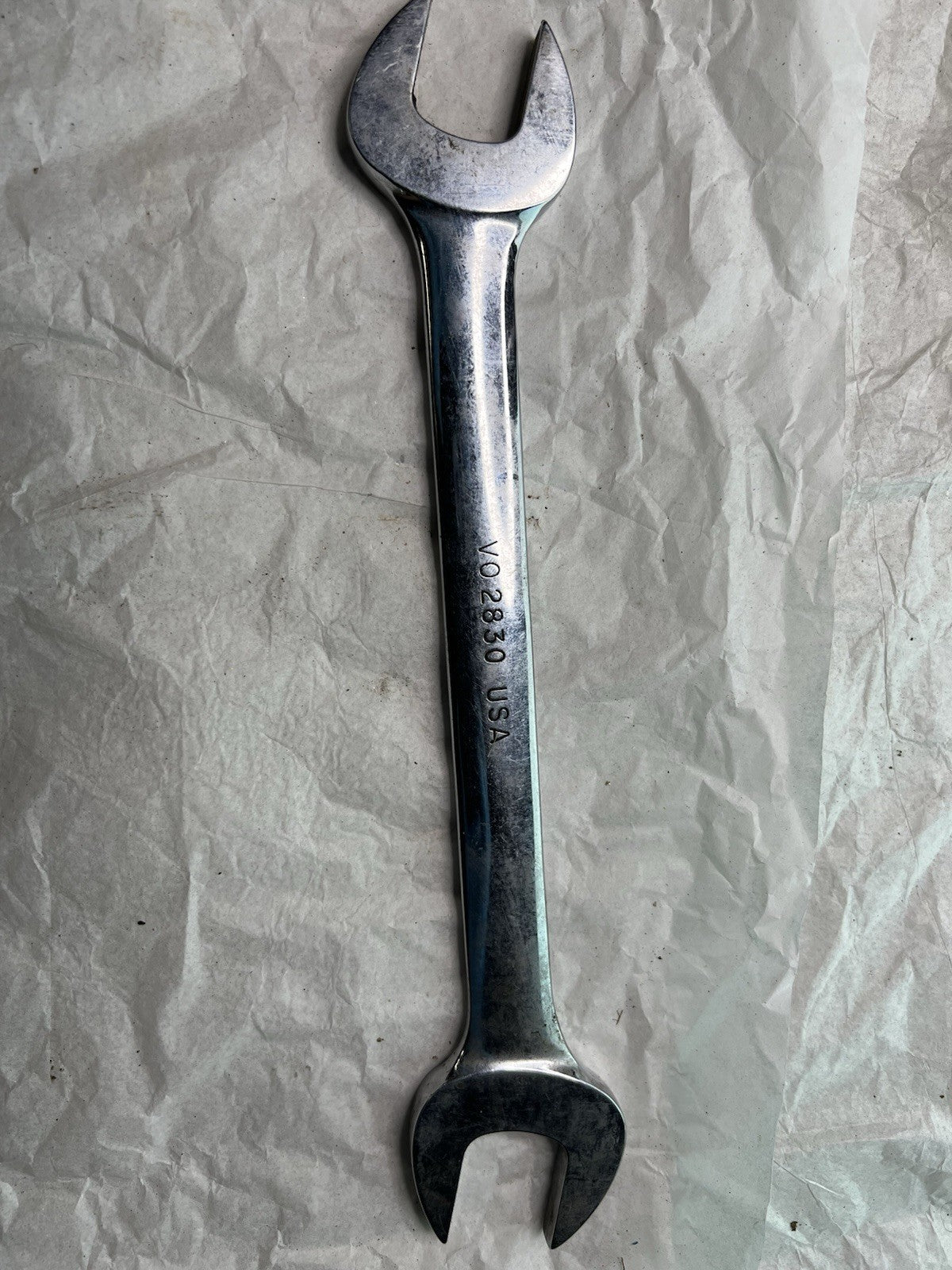 Snap-on 7/8" x 13/16" Open End Wrench USA V0-28302