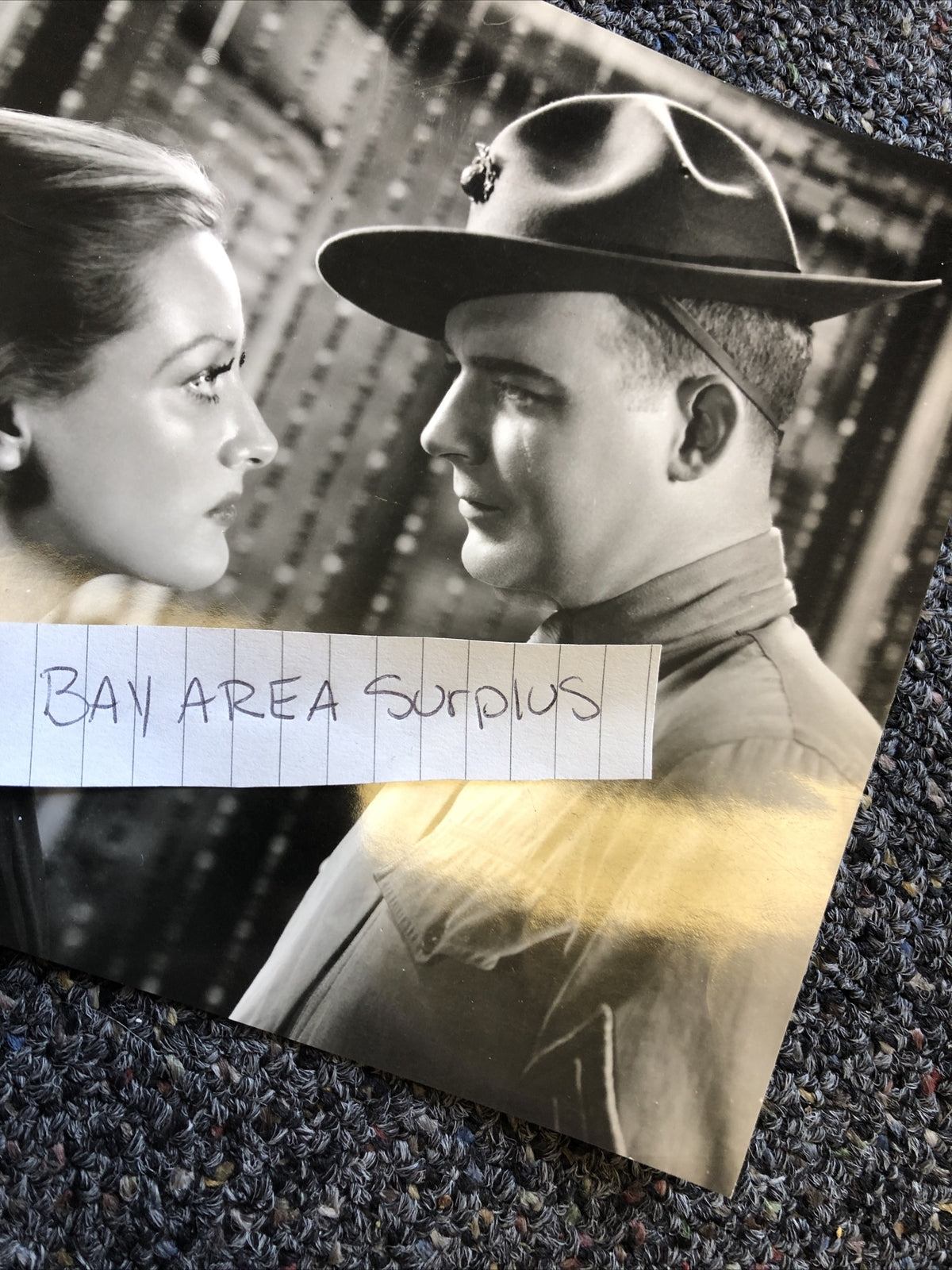 RARE Original Photo Of WILLIAM GARGAN Black/White Candid Shot 6.5”x7”1