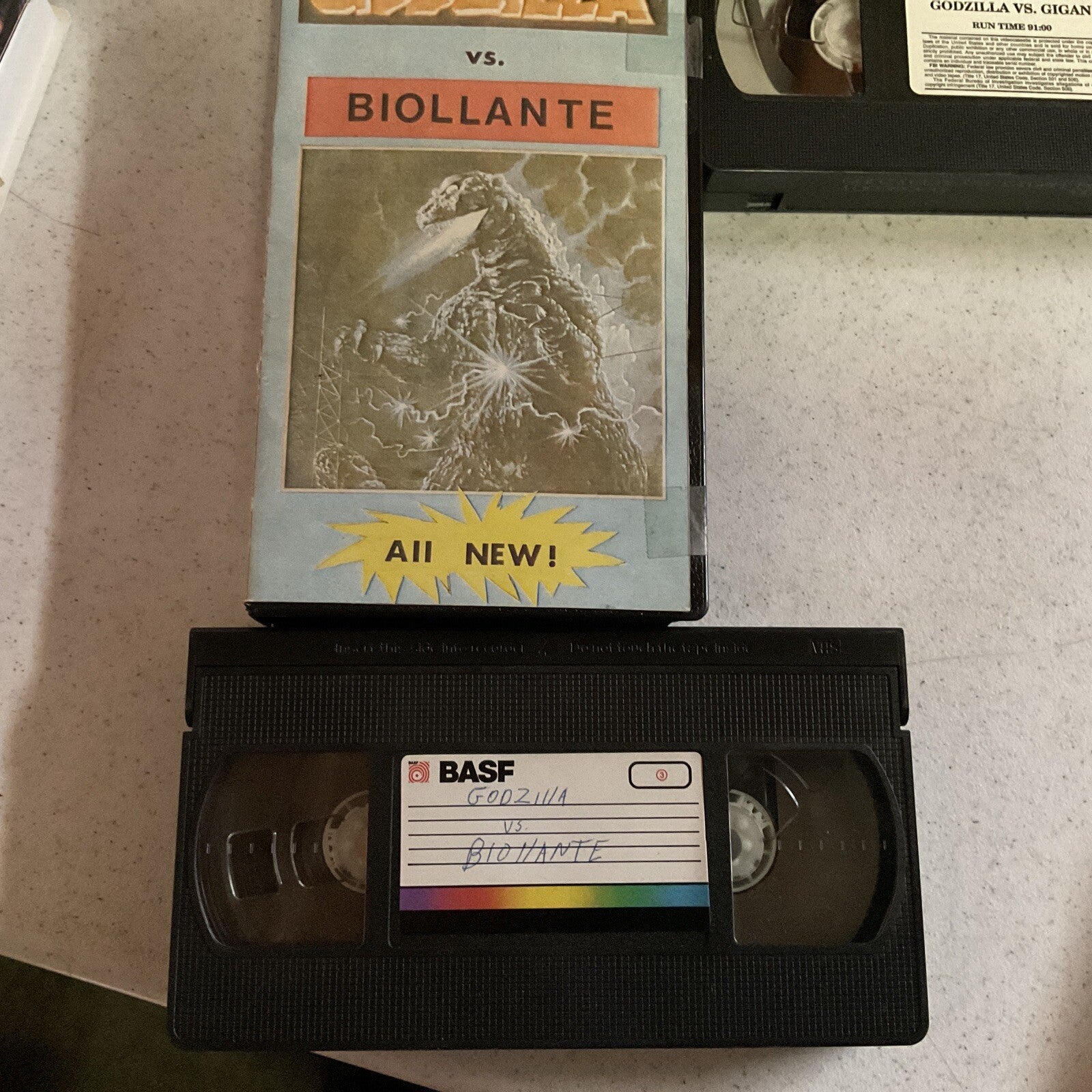 Classic Godzilla Vs. Space Godzilla, Biollante, Destoroyah,Gigan, Mecha Lot3