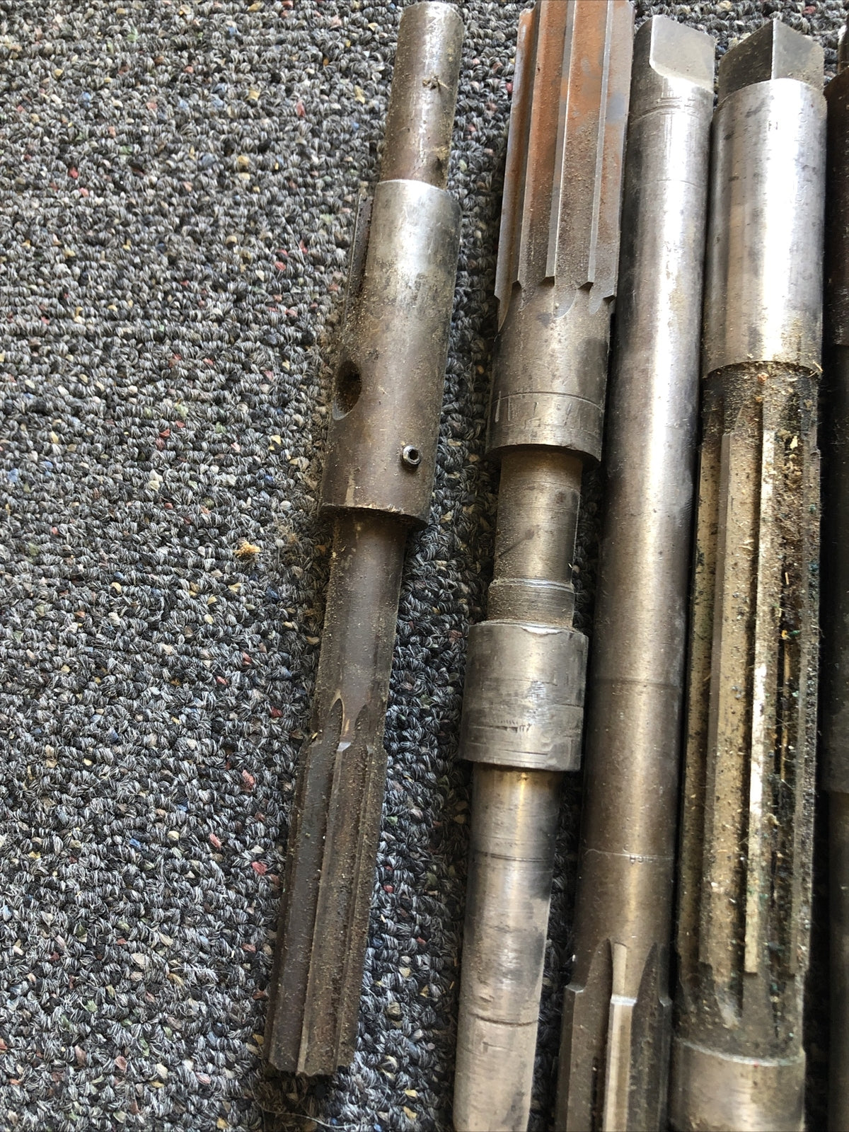 Vintage Lot Of 11 Drill Bits Union Twist Derby Line Etc1