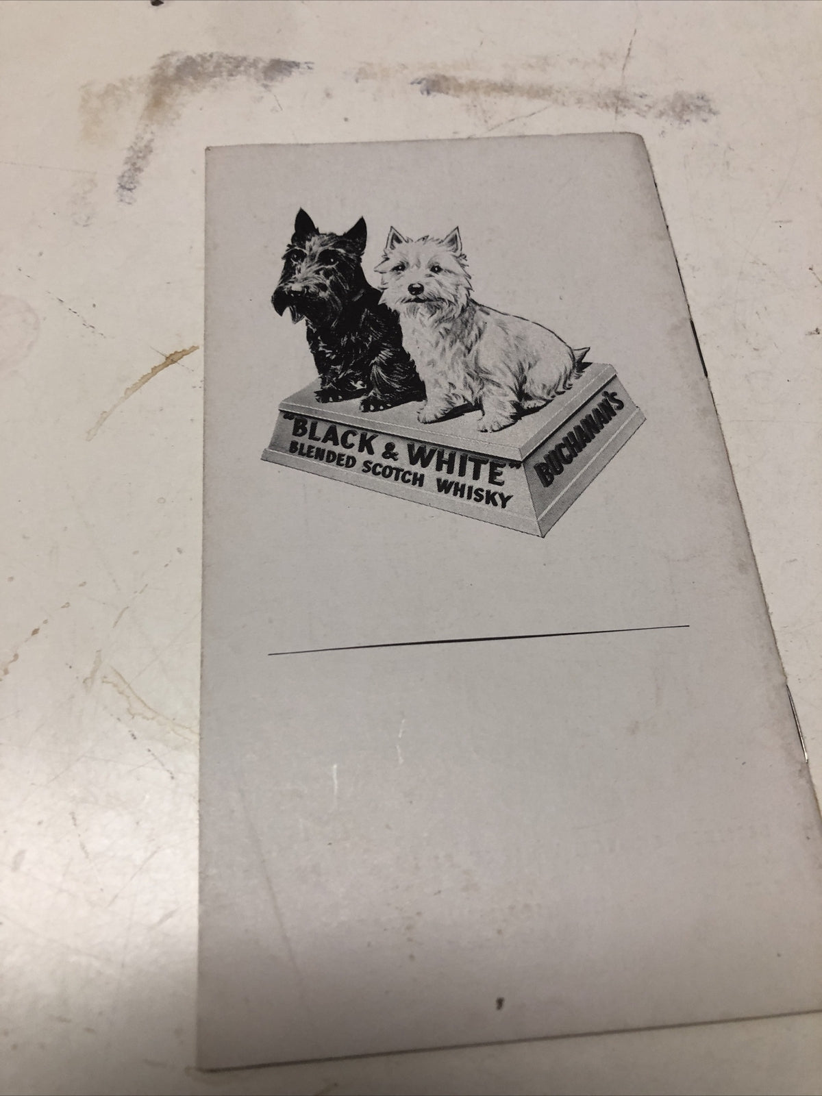 Vintage Black And White Mixer Manual Cocktail Spirits Alcohol Booklet  6x3.5"1