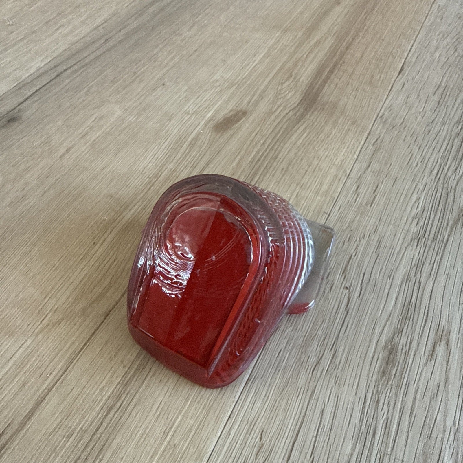 Vintage 1941 Plymouth P12 Ribbed Glass Parking Turn Signal Light Lens NOS Style4