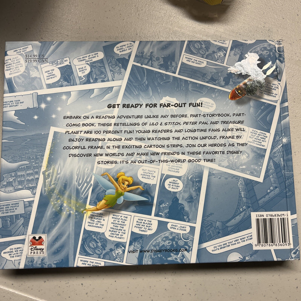 Disney Out of This World Cartoon Tales Hardback Comic Style Cartoon Book4