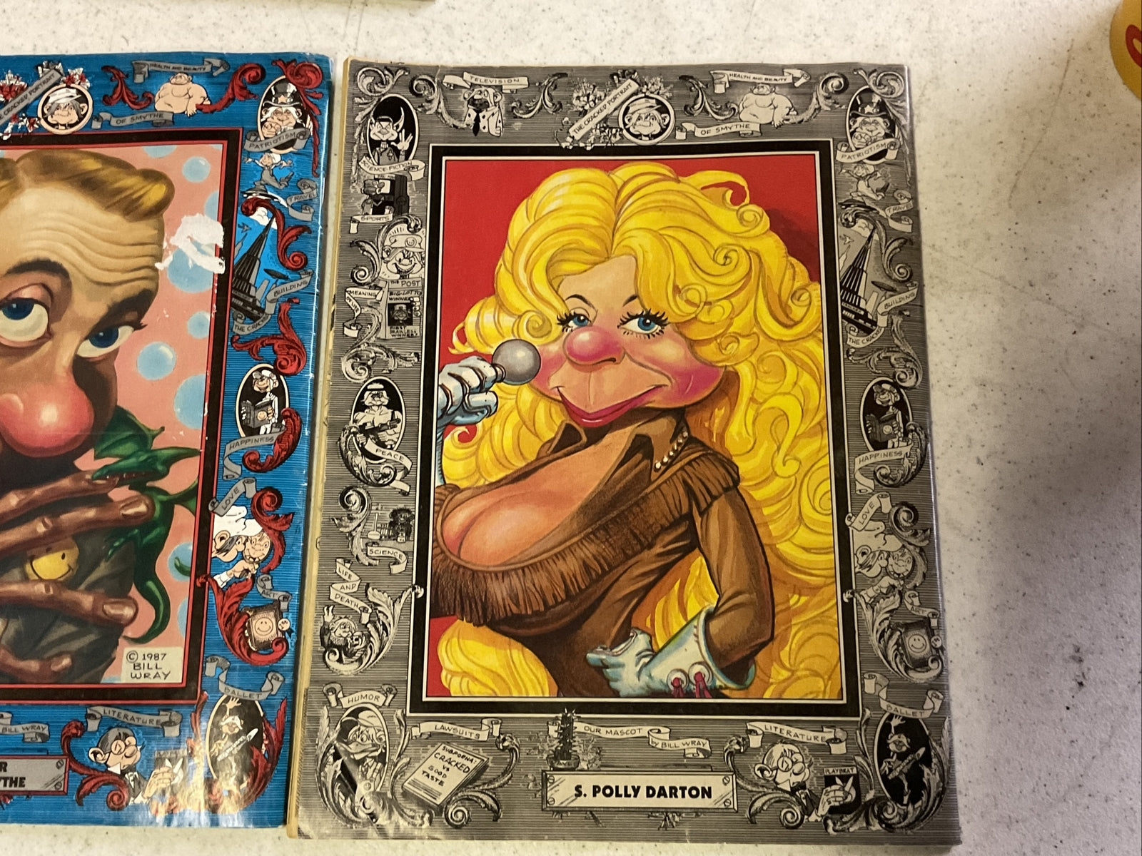 CRACKED MAGAZINE- 4 VINTAGE Issues from 1986-887