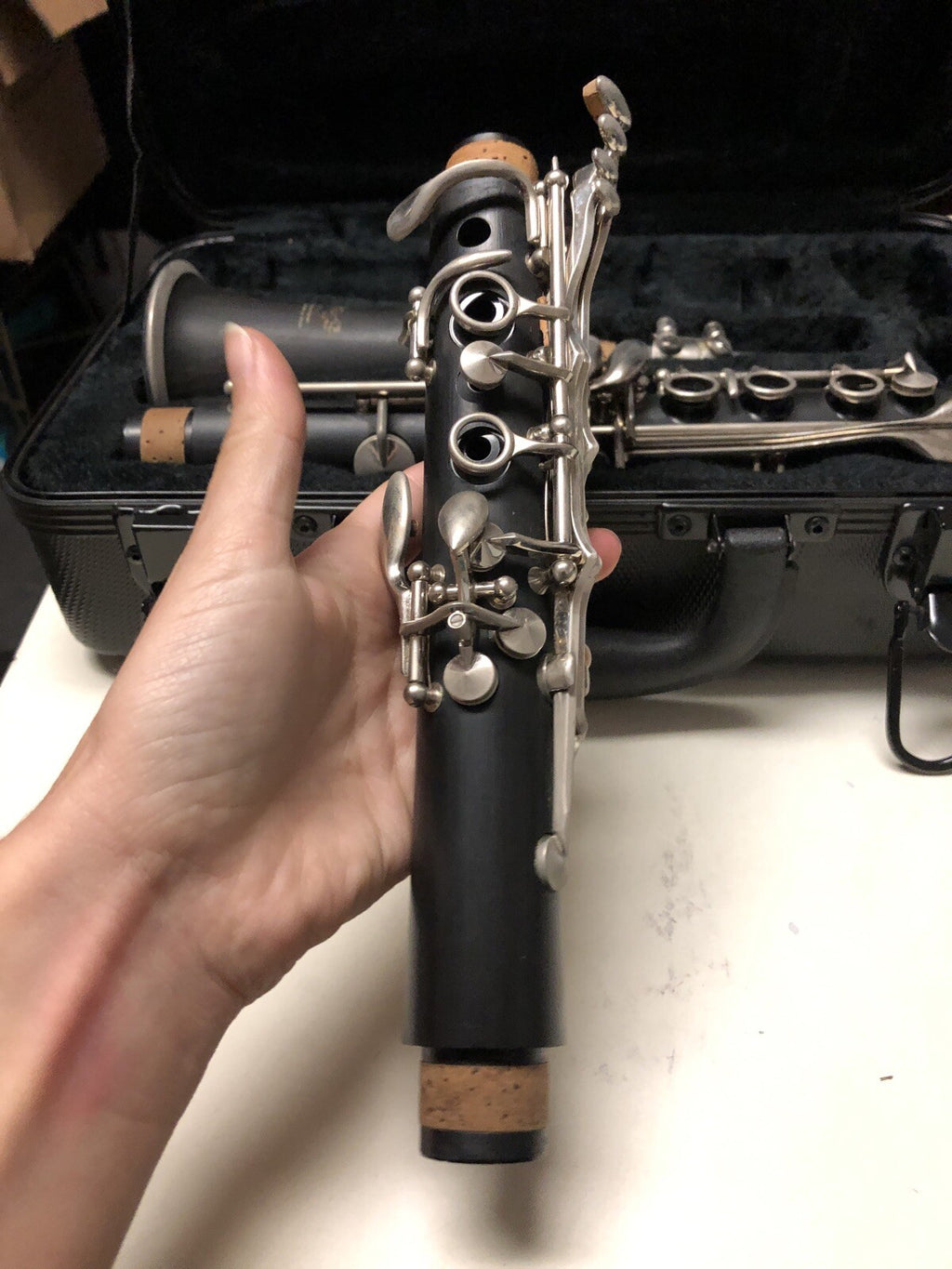 A9 STAGG  CLARINET 77-C With Case, Vintage Beginning Student Instrument4