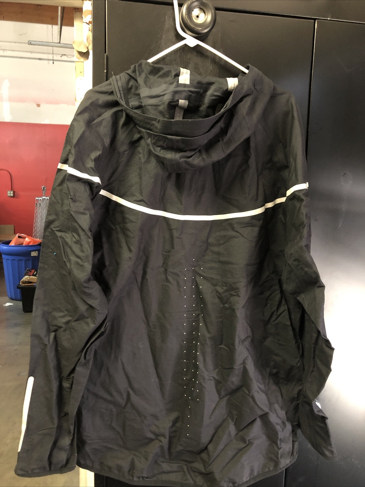 Nike Sportswear Full Zip Black Jacket With Hood 485004-010 Size 2XL NOS3