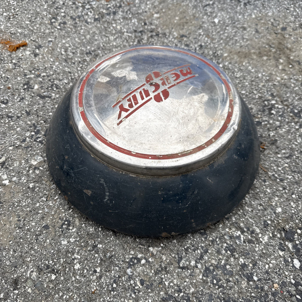 1939 Mercury Eight 8 Five Wide Moon Dog Dish Hubcap Ford 1940 Wheel Cover OEM OE3