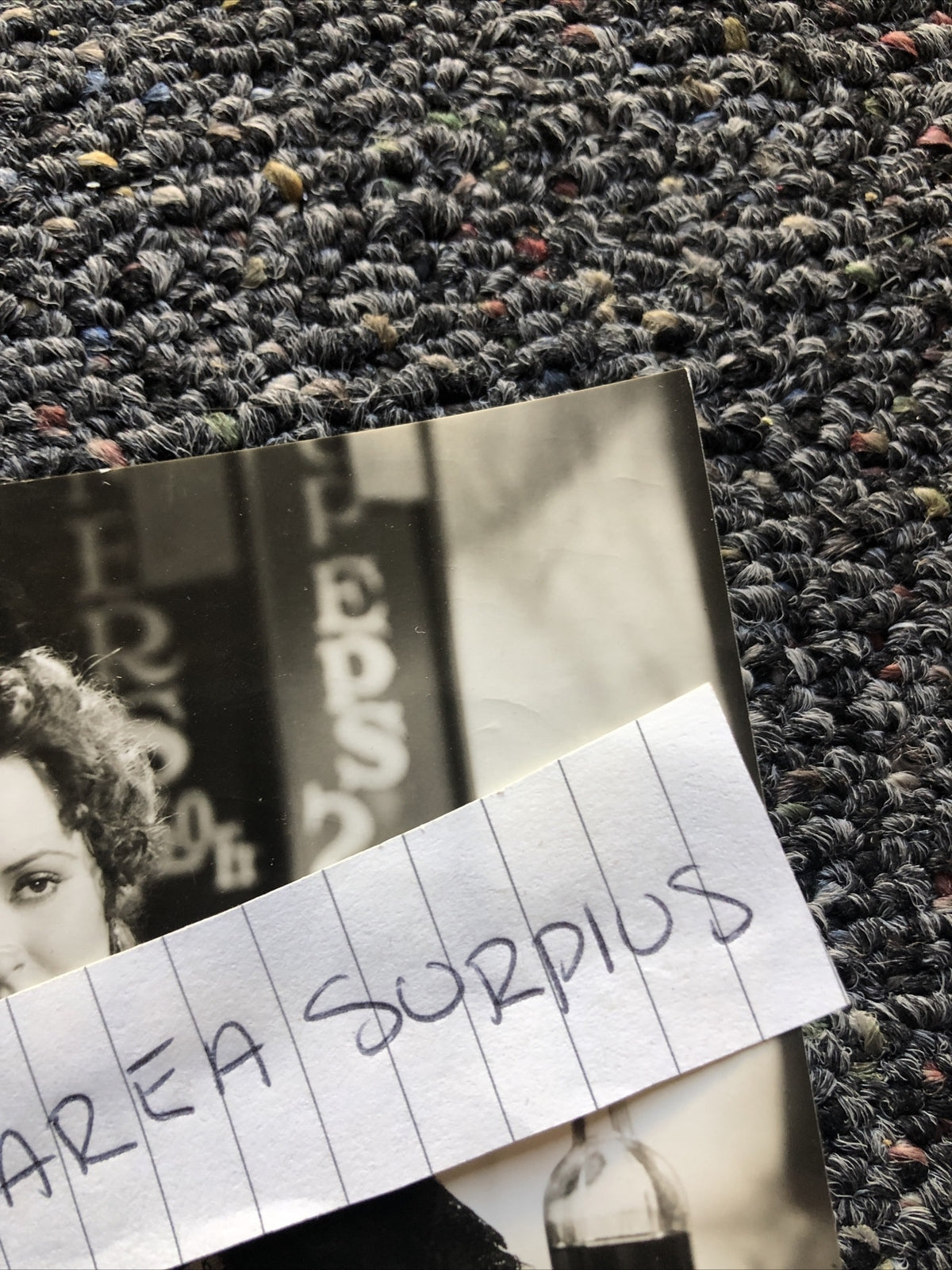 RARE Original Photo Of Dorothy Granger Candid Shot Black/White 8.5”x6”3