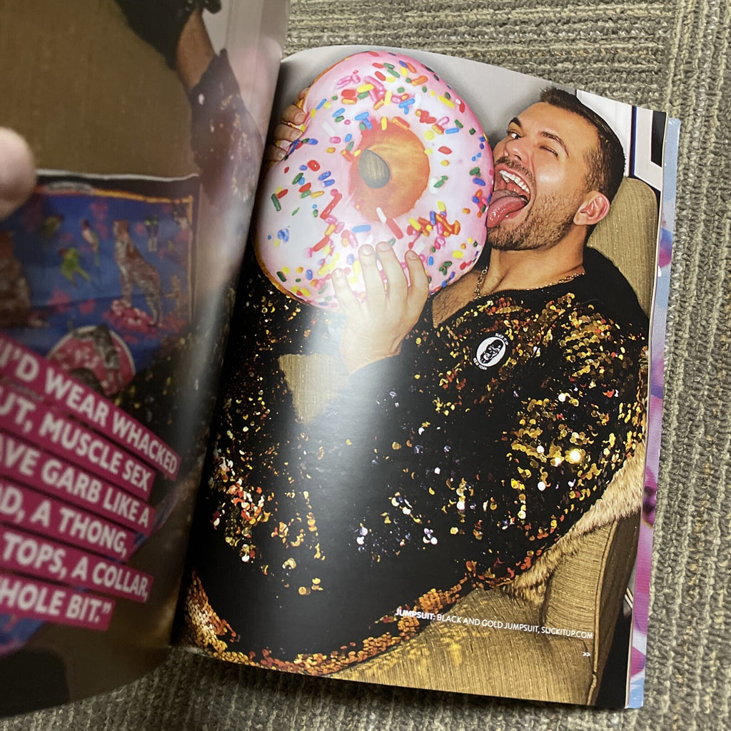 Loverboy Magazine #1 FRANCOIS SAGAT Love Fashion Music Sex Gay Interest2