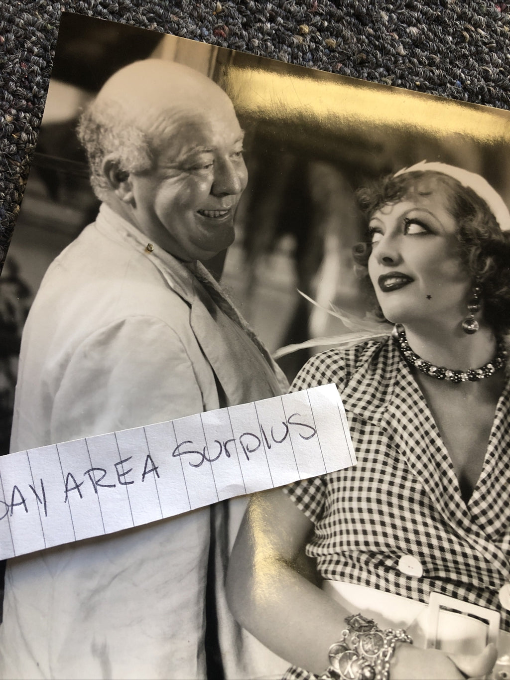 RARE Original Photo Of JOAN CRAWFORD 8”x7” Candid photo7