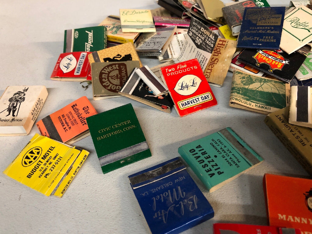 Vintage matchbook collection1
