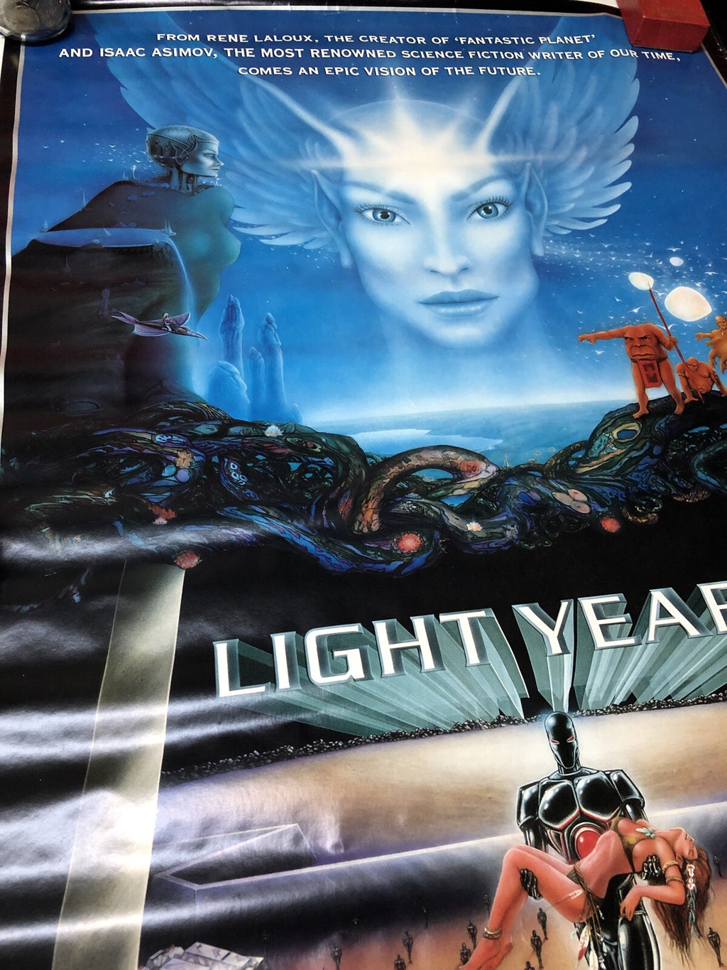 1988 Light Years Original Movie House Full Sheet Poster 41x27 Inch5