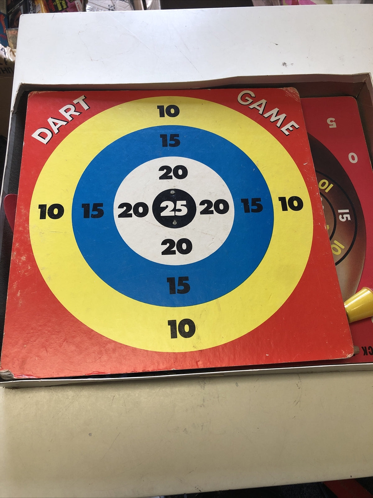 RARE Milton Bradley 1956 Baseball and Football with darts2