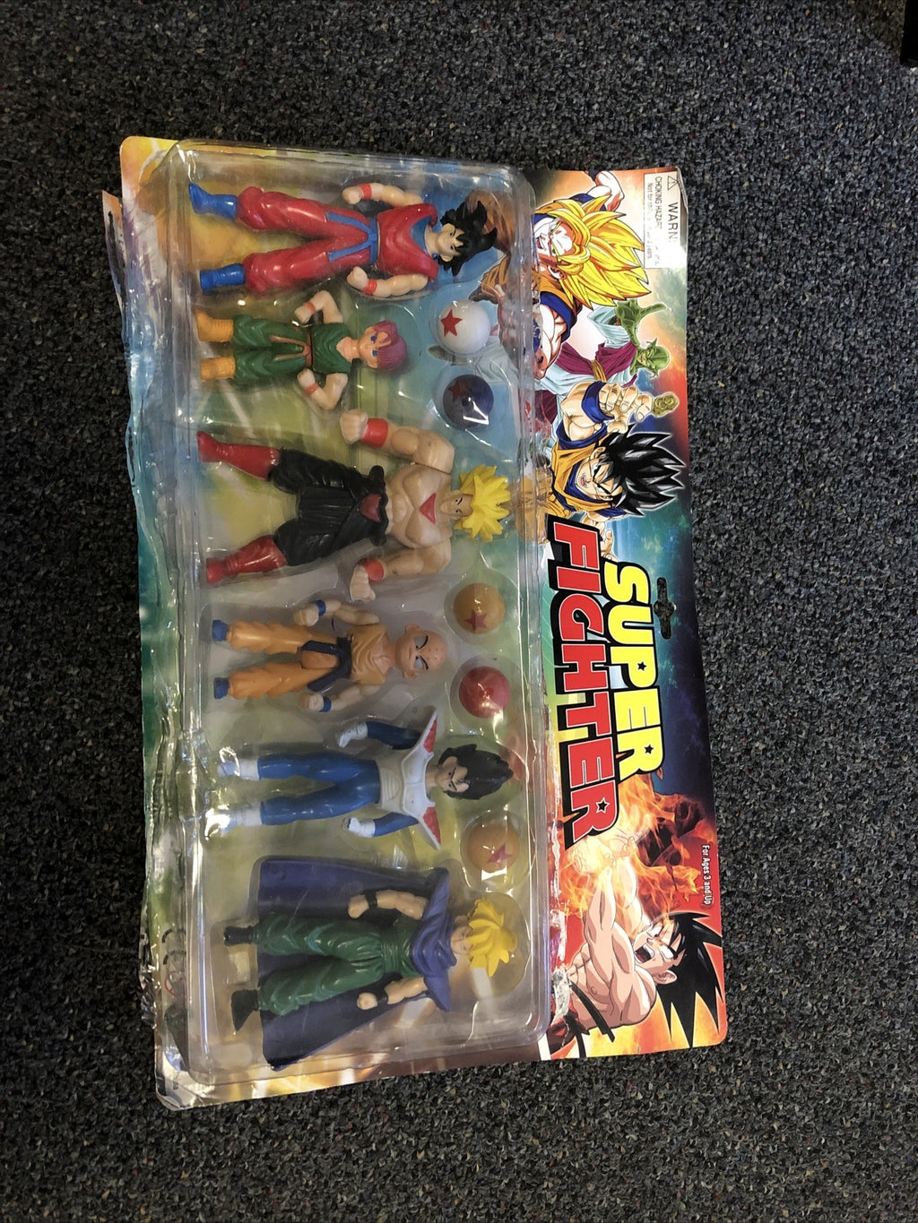 SUPER FIGHTER Anime Toy Lot Action Figures Set Of 6 Complete Detached From Card0