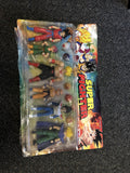 SUPER FIGHTER Anime Toy Lot Action Figures Set Of 6 Complete Detached From Card0