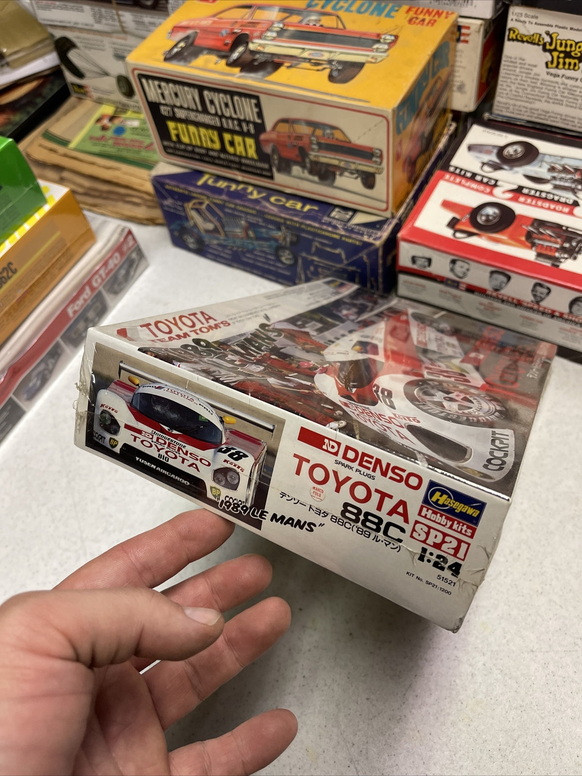 Hasegawa 1/24 TOYOTA 88C DENSO 89 LEMANS Sealed USA Seller1