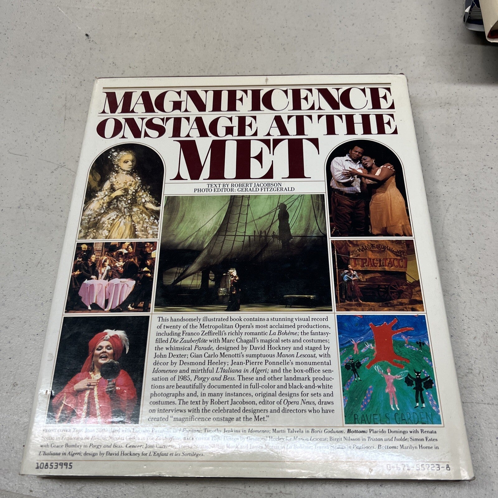 Magnificence : Onstage at the Met: 20 Great Opera Productions Hardcover Book4