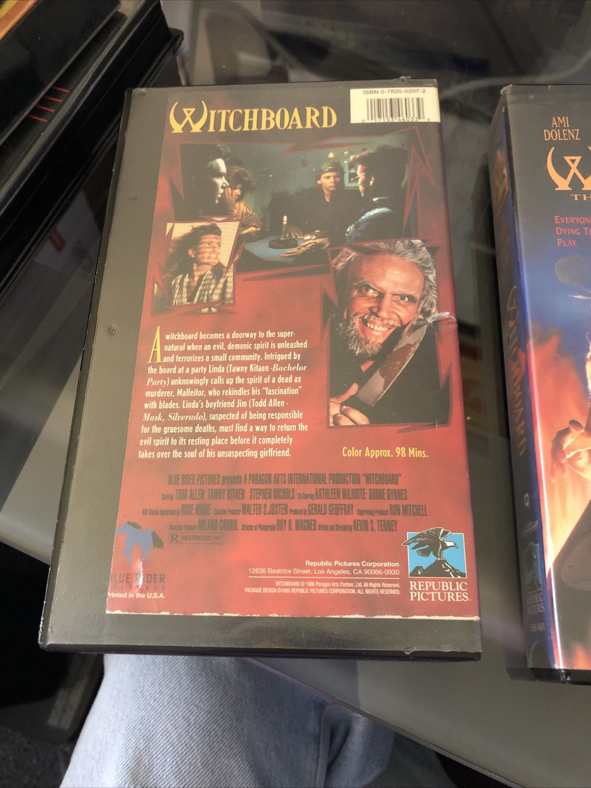 Witchboard Horror VHS Lot Of 2 Don’t Play It Alone & The Devil’s Doorway1