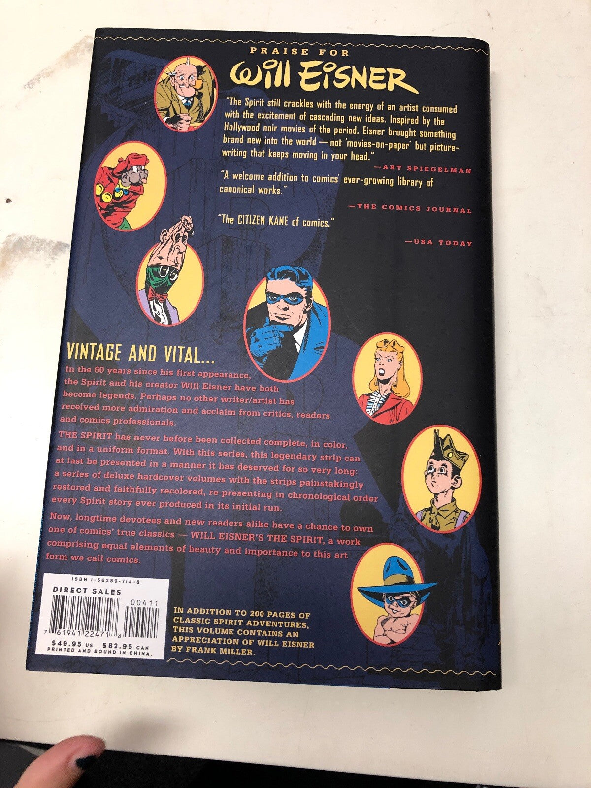 WILL EISNER'S SPIRIT ARCHIVES VOL. 4 - JAN 4 TO JUN 28,1942 (9.2) 20012
