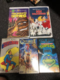 VHS Tapes Lot Of 5 Great Kids Family Movies0