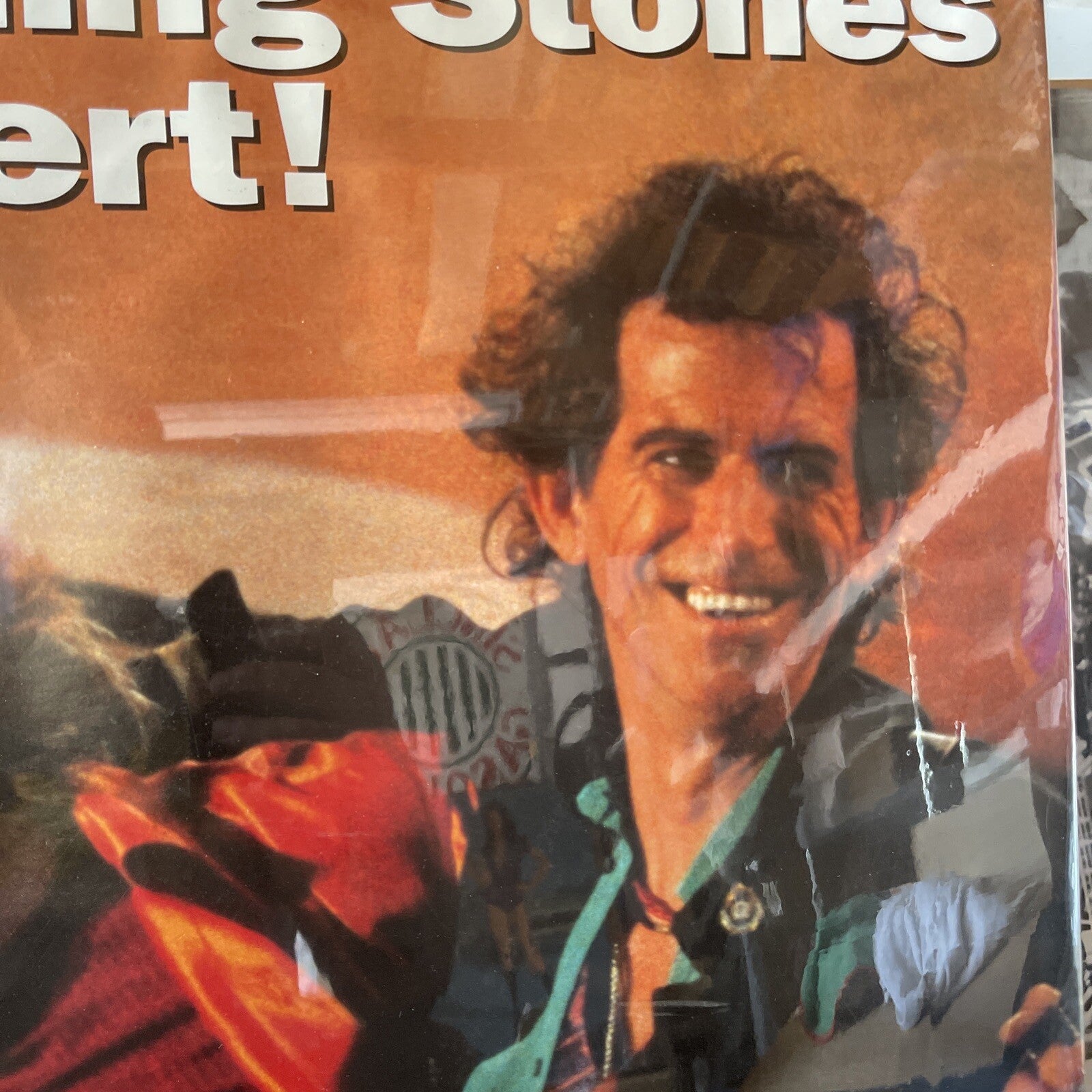 #197 Rolling Stones Vintage Original UK Tour Concert Poster 1995 Voodoo Lounge7