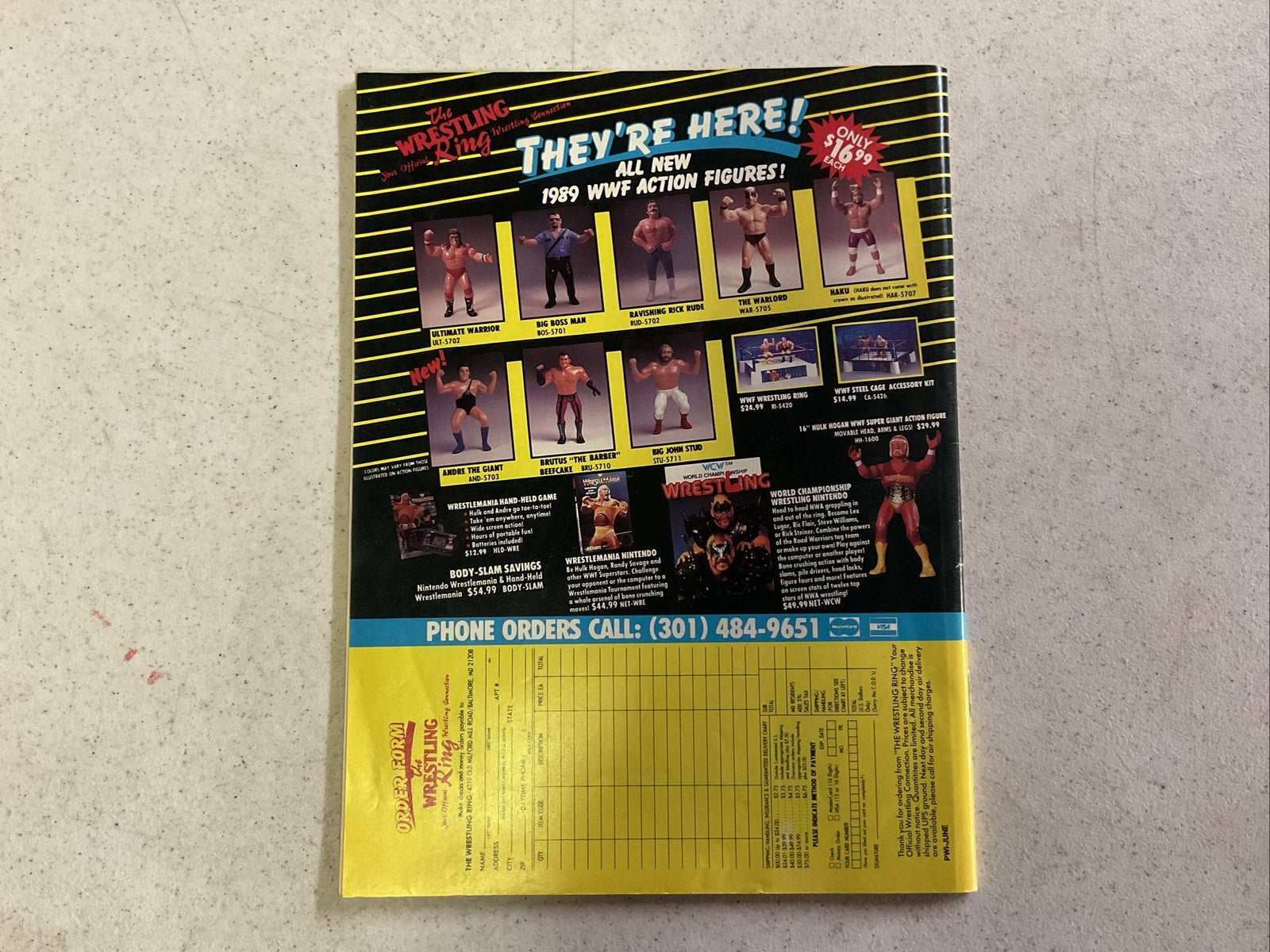 JUNE 1990 PRO WRESTLING ILLUSTRATED magazine - HULK HOGAN vs ULTIMATE WARRIOR4