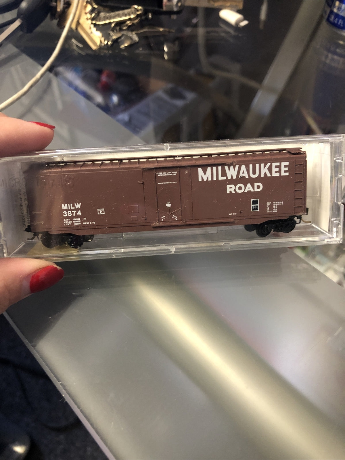 Kadee Micro-Trains MTL 32310 N 50' Plug DR Car Milwaukee Road MILW 38740
