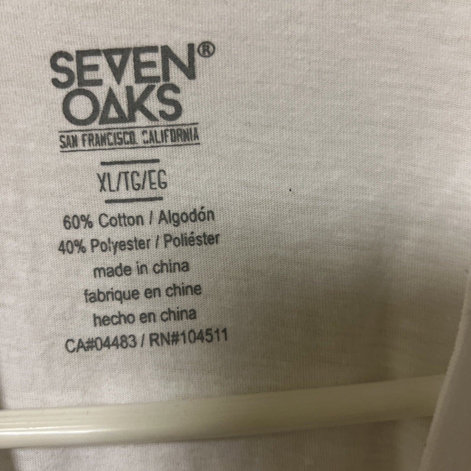 Game Over Video Game T Shirt With Game Pocket Seven Oaks SF Men’s XL T Shirt3