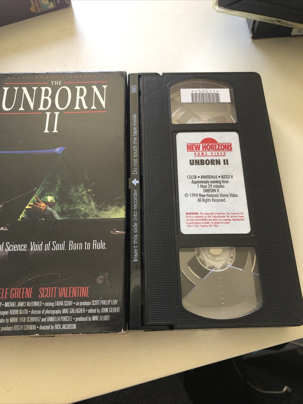 The Unborn II (2)(VHS, 1994) Horror Movie3