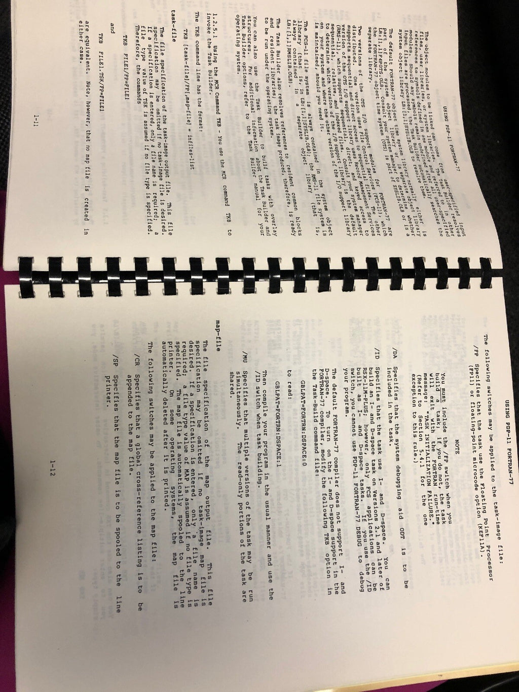 BOMEM INC. RSX-11M Version 4.1 1985, Table, Of Contents Software Descriptions3
