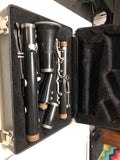 A26 Bundy Selmer Bb Resonite Student Clarinet Vintage W/ Case0