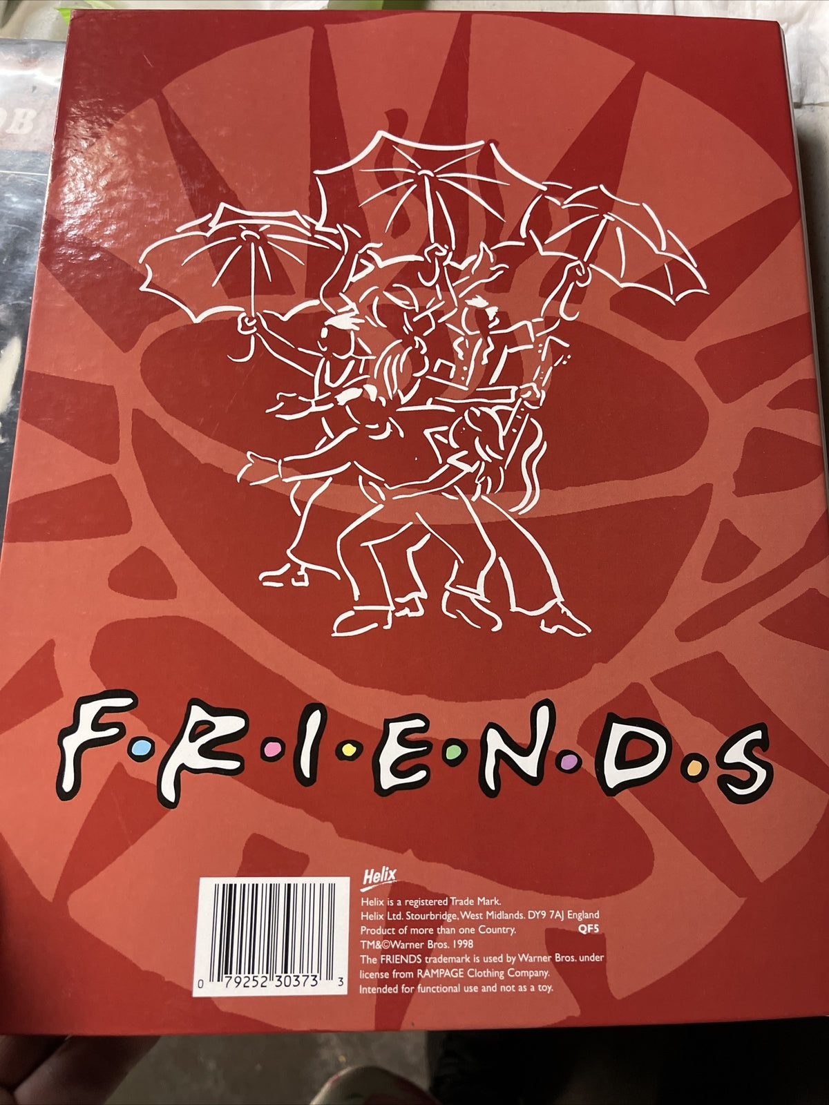 Friends tv show notebook folder & Pencil Case set3