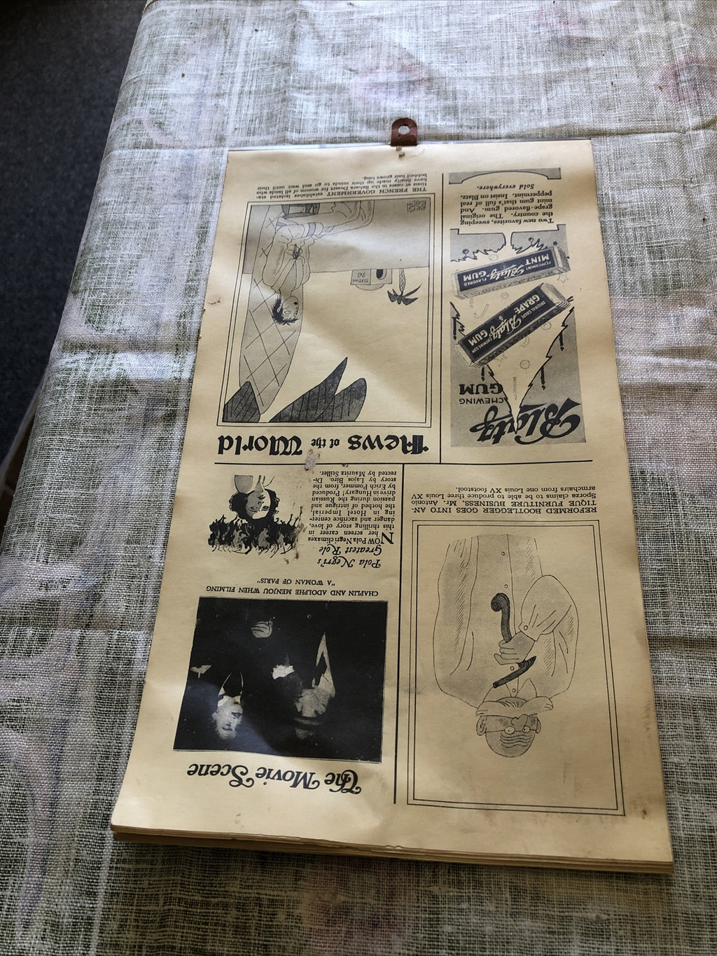1927 / 1975 Liberty Calendar Reprint Jack Sperling Beauty Supply  Advertisements3