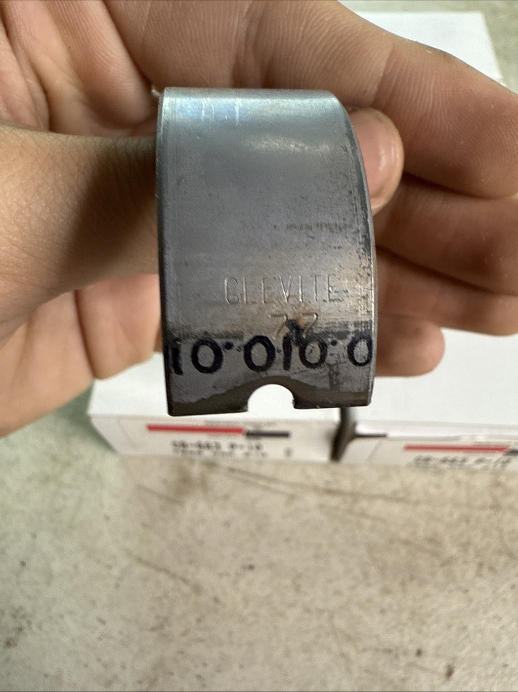 NOS 8 Pairs Perfect Circle CB-663 P-10 Engine Connecting Rod Bearings6