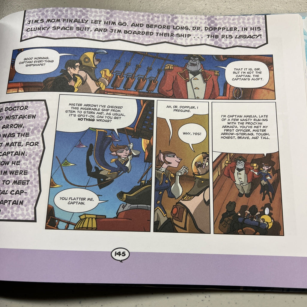 Disney Out of This World Cartoon Tales Hardback Comic Style Cartoon Book3