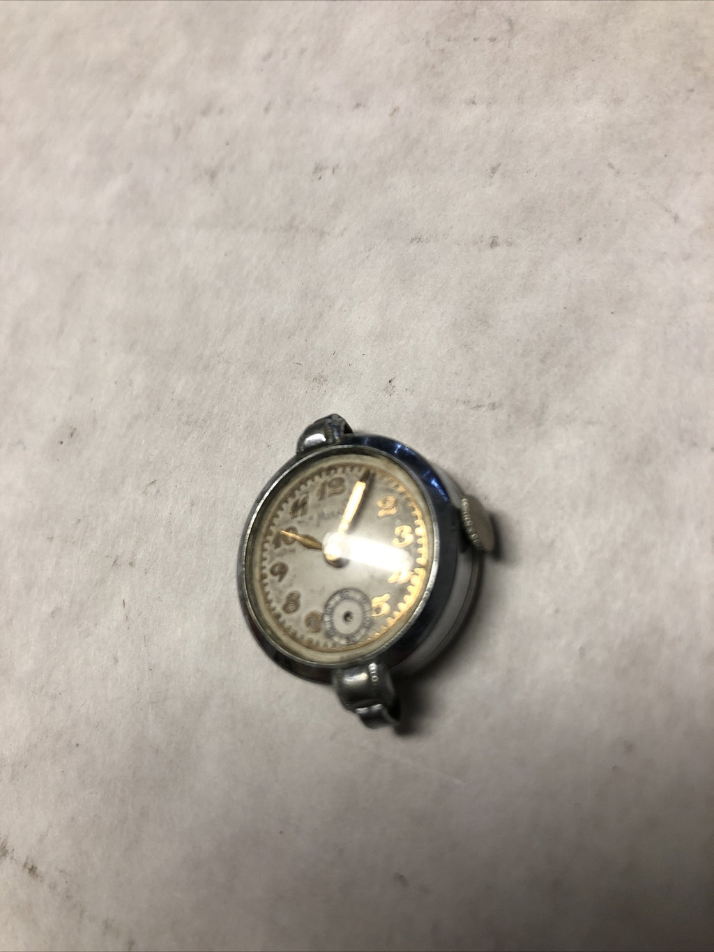 Vintage MILOS Womens Watch No Band - For Parts Or Repair2
