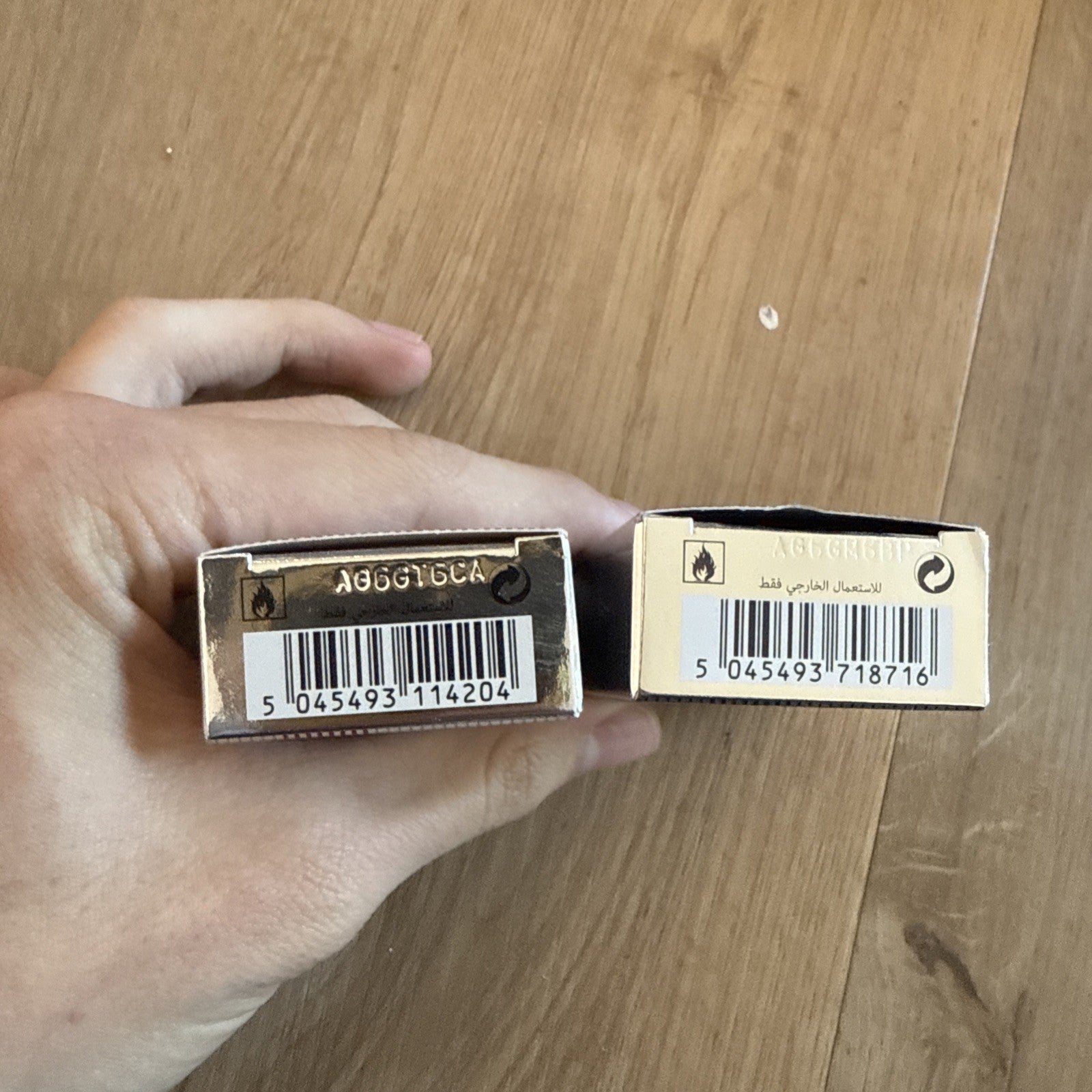 Burberry Brit Fragrance Sample Set - For Her EDP & For Him EDT 5ml Travel Vials4