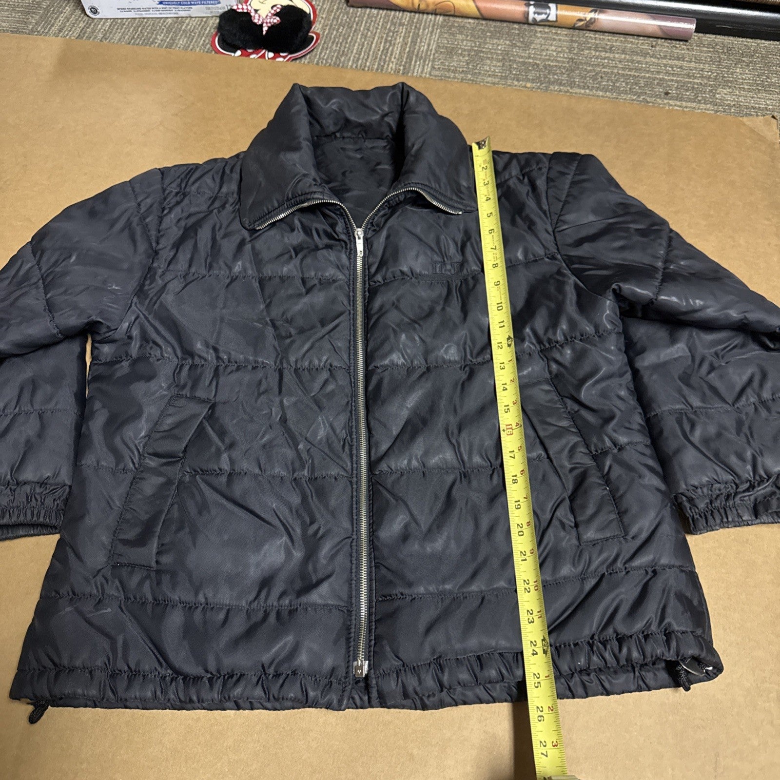 Vintage Iceberg Black Puffer Jacket4