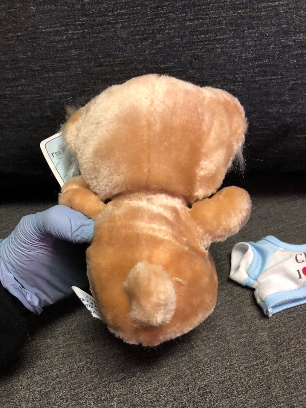 6" Vintage Koala W Shirt “chuck I L U”  Grandpa SWIB 1984 Korea Plush Toy4