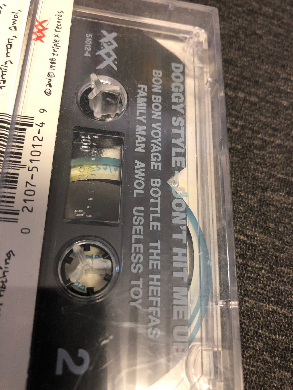 Doggy Style - Don't Hit Me Up Cassette Triple X Entertainment Punk Rock 80s2