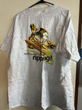 Vintage 90s Privilege eAladdin.com Promo T-Shirt XL Hanes Beefy-T Internet Tech0