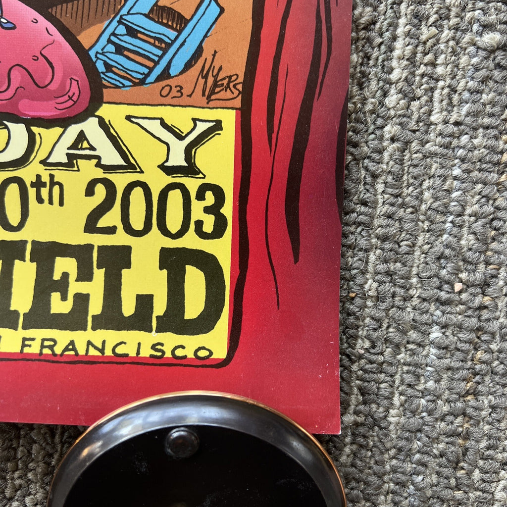 Comedy Central Live! Attell Black Bill Graham 2003 San Francisco Poster3