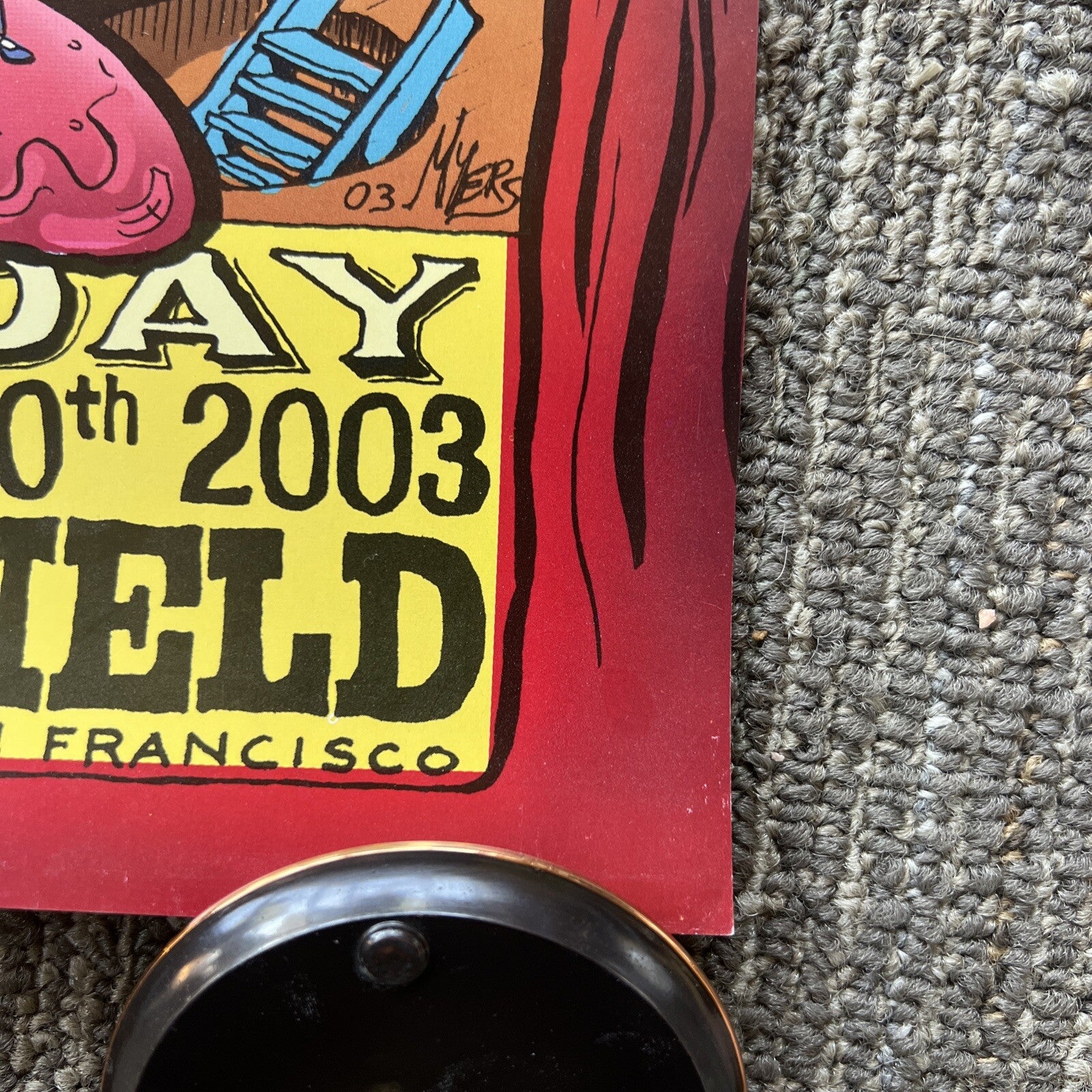 Comedy Central Live! Attell Black Bill Graham 2003 San Francisco Poster3