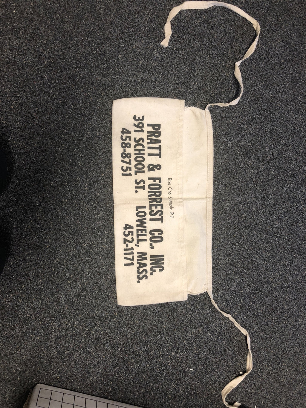 Vintage Waitress Waist Apron “Pratt & Forrest Co.” Advertising0