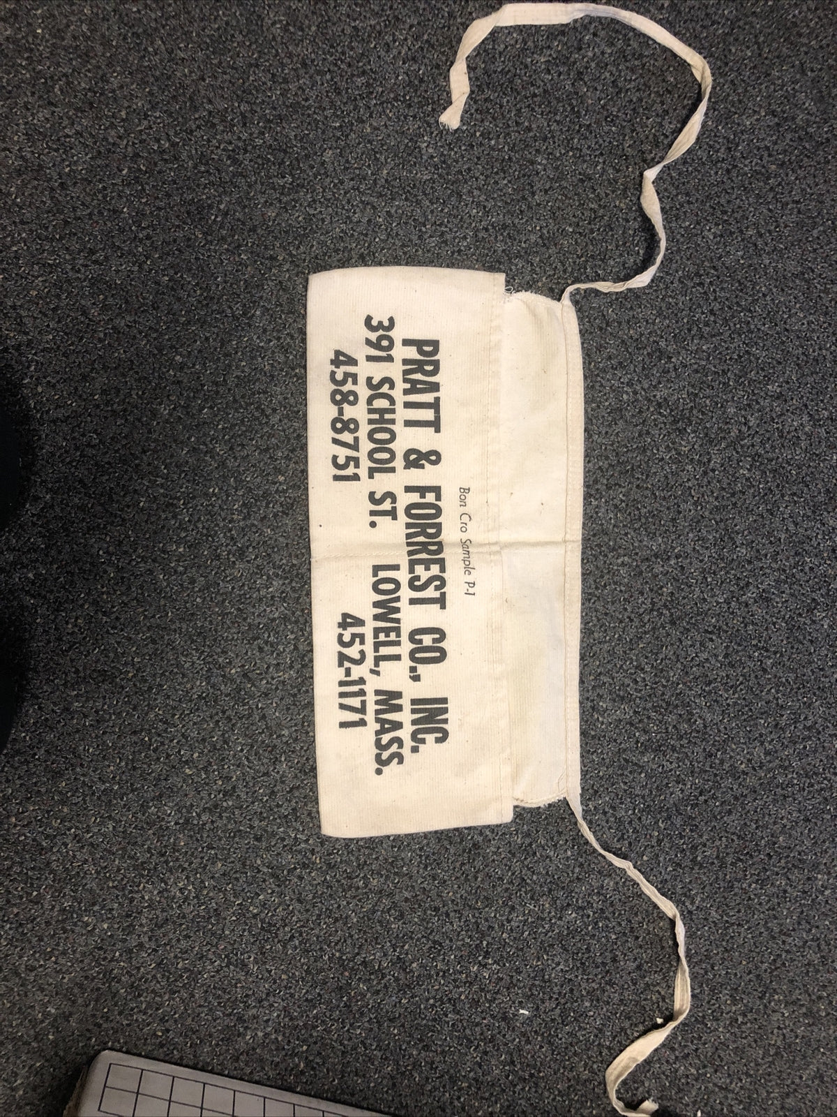 Vintage Waitress Waist Apron “Pratt & Forrest Co.” Advertising0