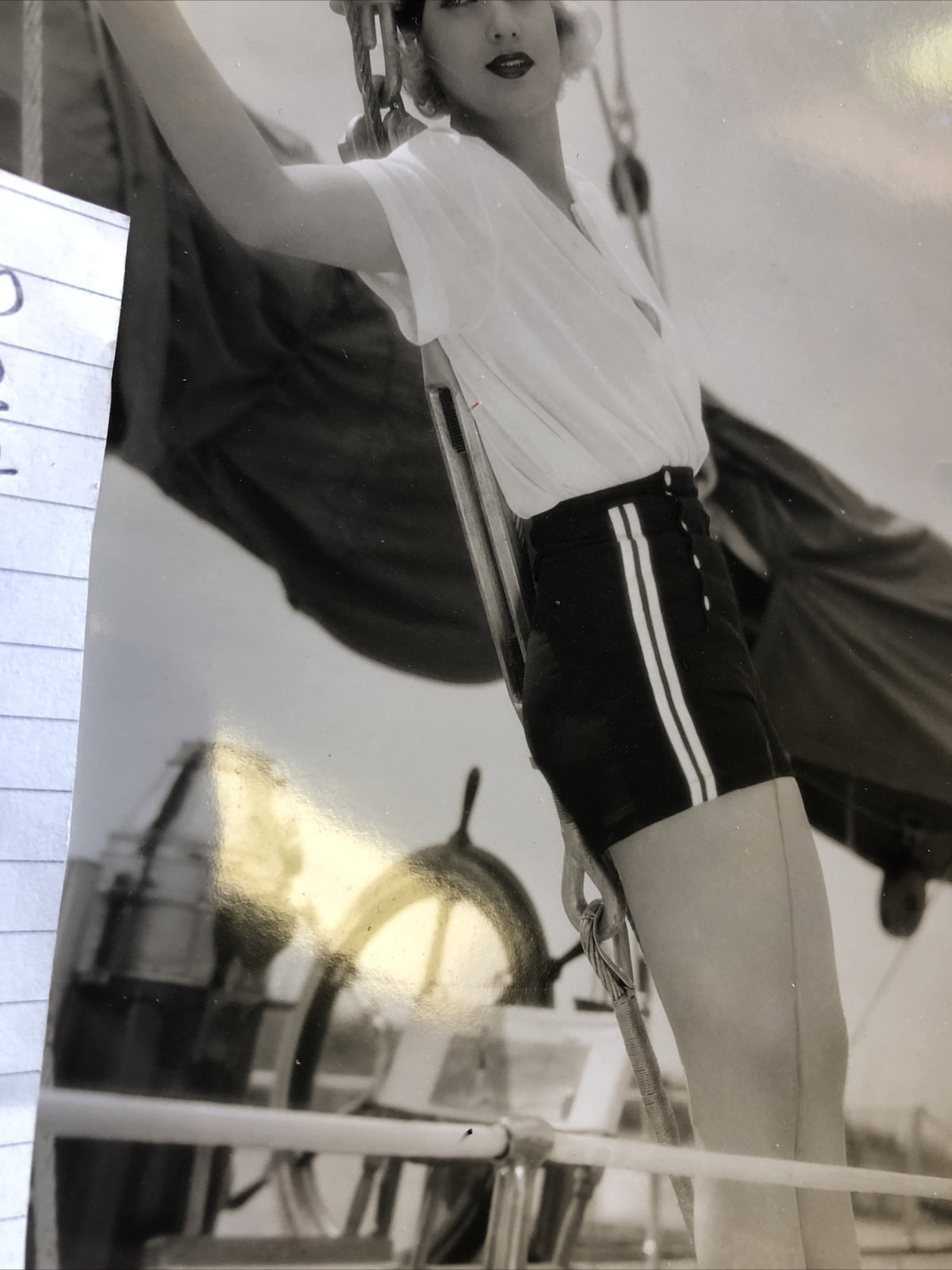 Rare Original Photo Of Movie Star Carole Lombard B/W Paramount Pictures 8.5x6.5”1
