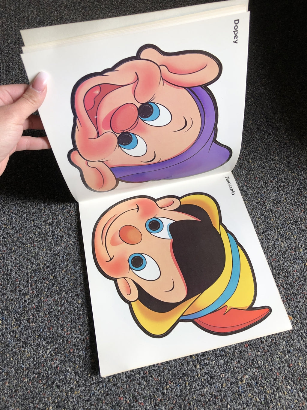Vintage 1985 The Disney Book of Masks Random House11