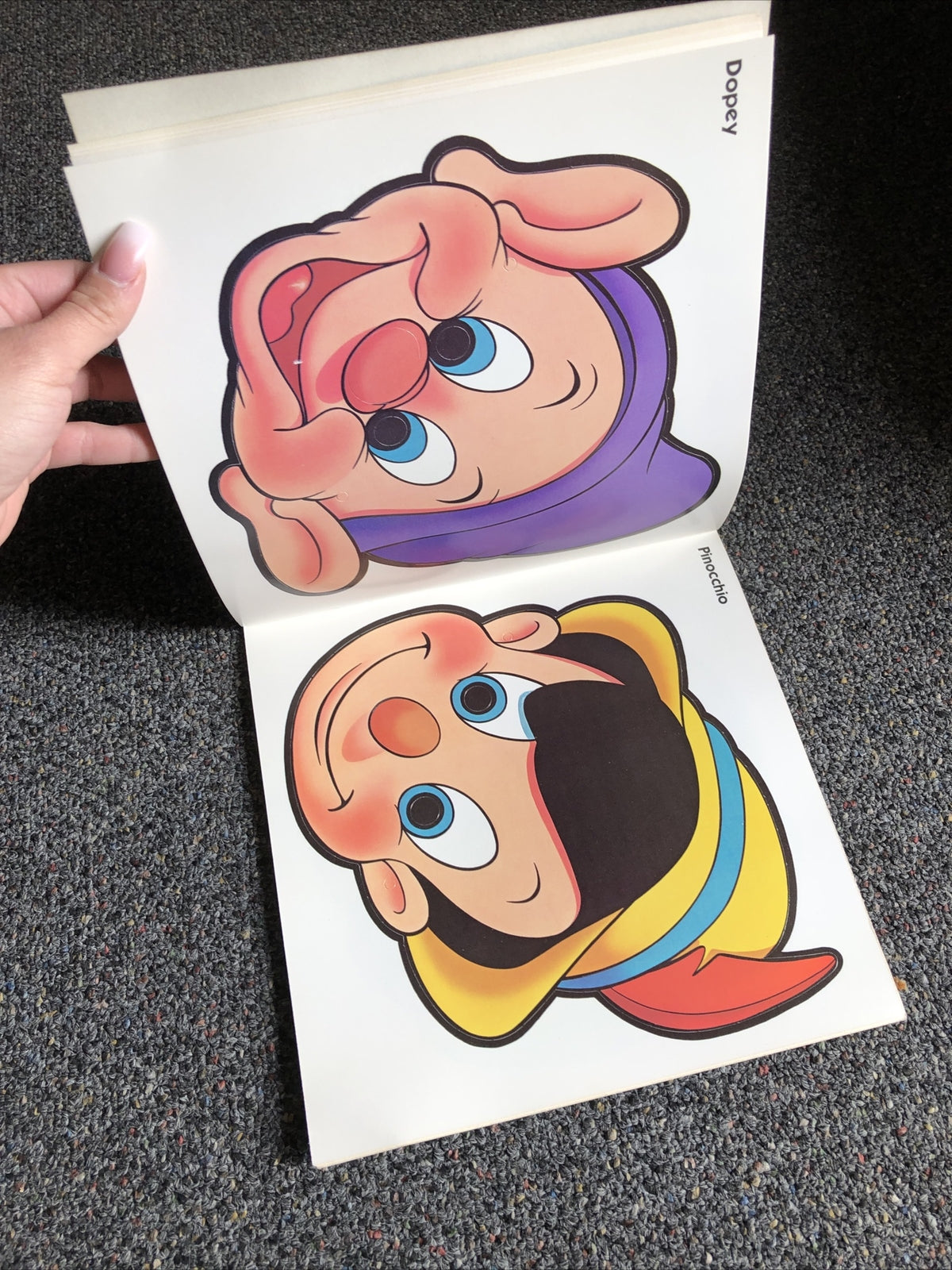 Vintage 1985 The Disney Book of Masks Random House11