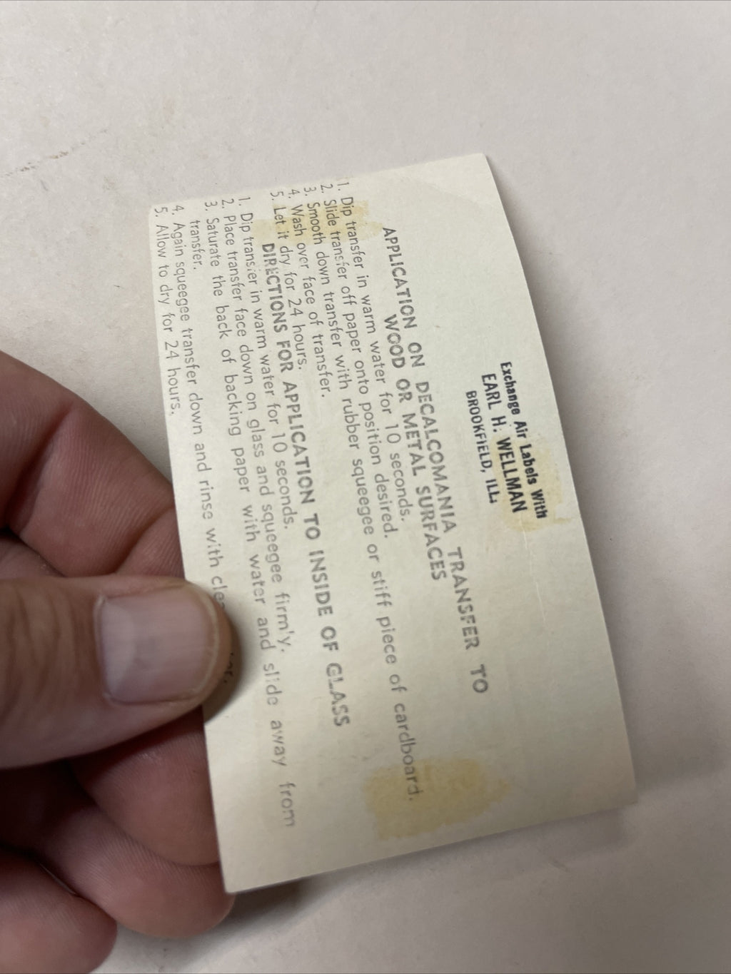 Northeast Airways Airline 1940s ORIGINAL Luggage Baggage Tag Label Sticker1